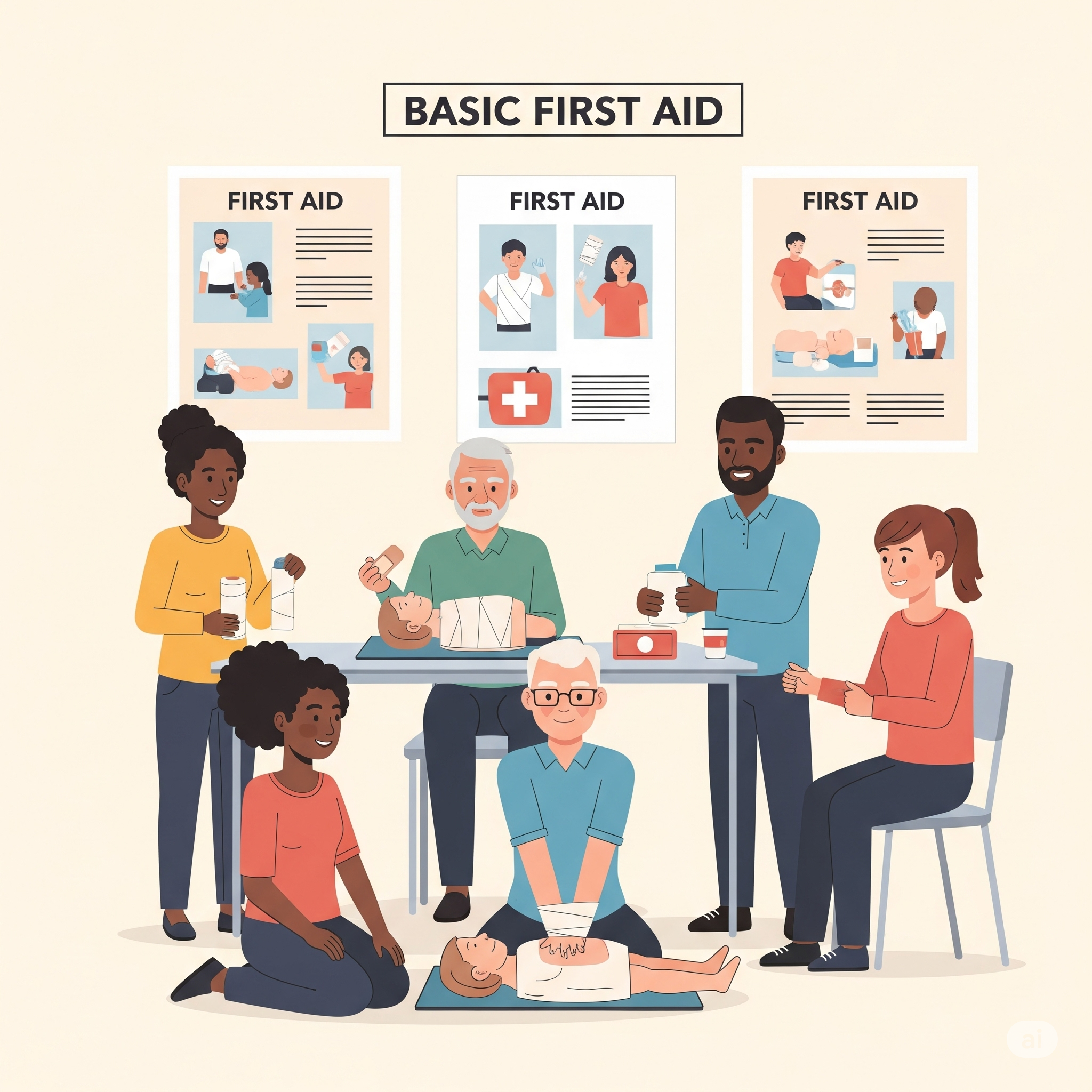 Kurs Pierwszej Pomocy (Poziom początkujący)